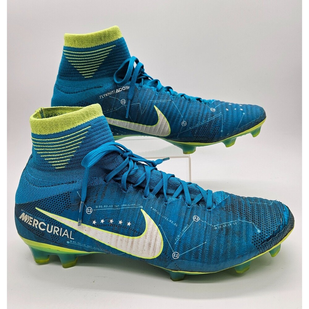 Nike Mercurial Superfly 5 V Elite FG Neymar Sz 8 US Blue Orbit NJR 921499-400